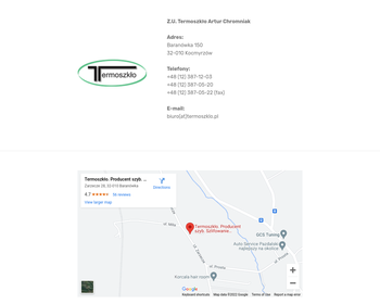 Zakład Usługowy TERMOSZKŁO_