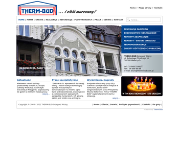 THERM-BUD Andrzej Brzeziński iamp; Grzegorz Ważny_