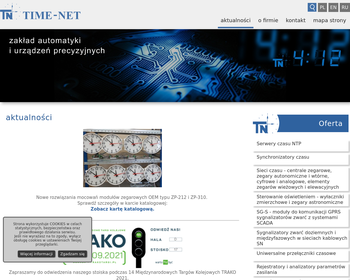 Time-Net Sp  z o o  Zakład Automatyki i Urządzeń Precyzyjnych_