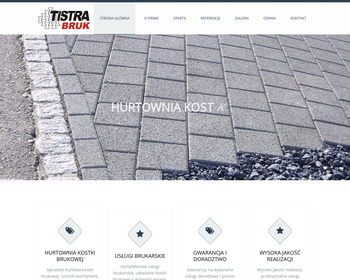 Tistra Bruk  Hurtownia kostki brukowej i galanterii budowlanej_