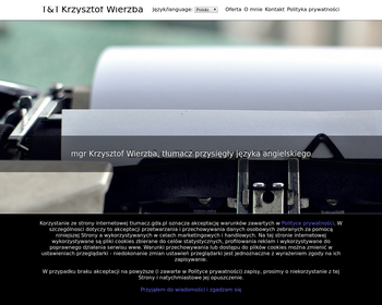 Tłumacz Przysięgły (język angielski - pisemnie i ustnie_ zwyczajne i wierzytelne)