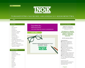 Centrum Analizy Wartości TNOiK Warszawa_