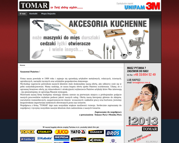 Zakład Usług Technicznych Handlu i Produkcji TOMAR Sp  z o o_