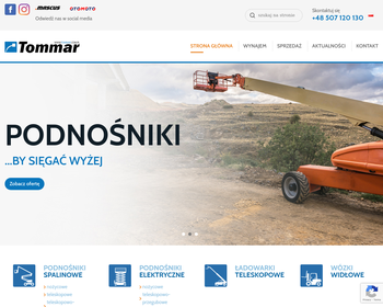 Tommar  Usługi sprzętem budowlanym  Kurasz T_