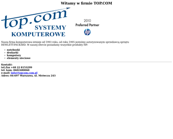 TOP COM Krystyna Polińska_