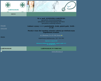 Specjalistyczny Gabinet Otolaryngologiczny Agnieszka Garstecka_