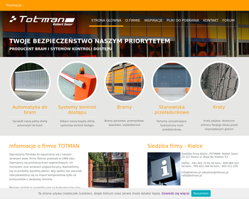 Totman  Bramy_ automatyka Came