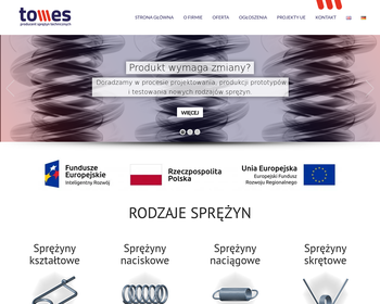 TOWES Zakład Produkcji Sprężyn - Produkcja sprężyn_ sprężyny naciskowe