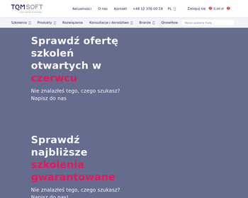 TQMsoft s c  WSPOMAGANIE SYSTEMÓW ZARZĄDZANIA JAKOŚCIĄ_
