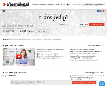 Spółdzielnia Pracy Transportowo-Spedycyjna TRANSPED_
