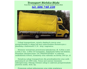 TRANSPORT BIELSKO BIAŁA_ ŚLĄSK