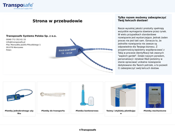Transposafe Systems Polska Sp  z o o_