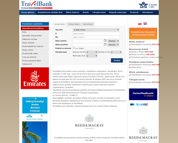 Bankowe Biuro Podróży TRAVELBANK_