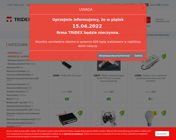 TRIDEX K  Olszański_ A  Płuska