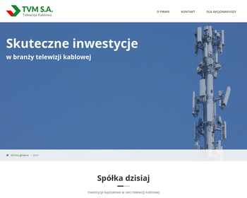 TVM S A  Telewizja Kablowa-Biuro Multimedialne_