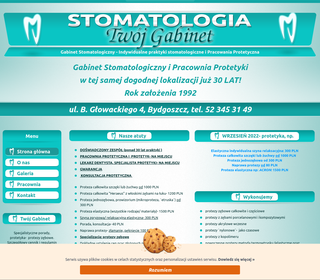 Stomatolog i  dentysta i  gabinet dentystyczny i  protetyka.