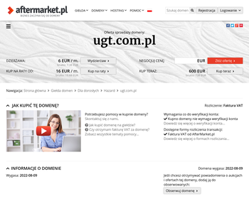 UGT Warszawa Sp  z o o_