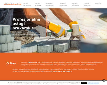 Układanie kostki brukowej i granitowej_