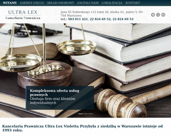 Kancelaria Prawnicza Ultra Lex S C_