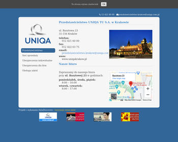 UNIQA Towarzystwo Ubezpieczeń S A  - Przedstawicielstwo_
