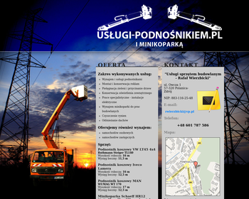Wierzbicki R  Usługi sprzętem budowlanym_