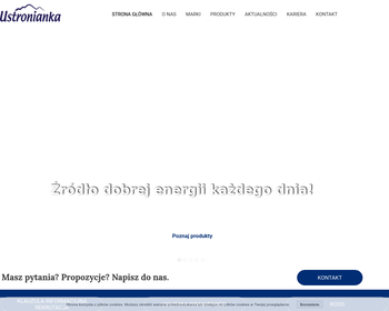 Wytwórnia Naturalnych Wód Mineralnych USTRONIANKA Michał Bożek_