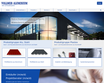 Vollmer Aluminium Polska Sp  z o o  Sprzedaż  Blachy aluminiowe płaskie i profilowane_
