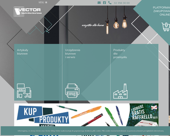 Vector  Artykuły i urządzenia biurowe  Serwis urządzeń_ produkty przemysłowe