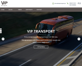 VIP Transport  Międzynarodowy i krajowy przewóz osób_