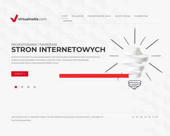 Virtualnetia - projektowanie i tworzenie stron internetowych_