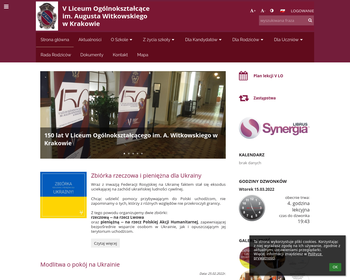 Zespół Szkół Ogólnokształcących nr 5 - V Liceum Ogólnokształcące im  Augusta Witkowskiego_