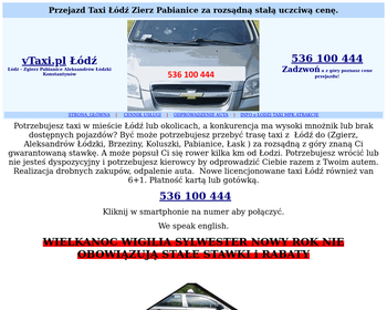 taxi lodz__taxi łódź