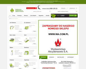 Wydawnictwa Akcydensowe S A  w Warszawie  Oddział Kraków Sklep Firmowy Nr 1_