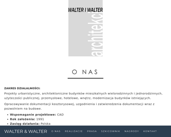 Walter i Walter Architekci Pracownia Architektury i Urbanistyki Sp  z o o_