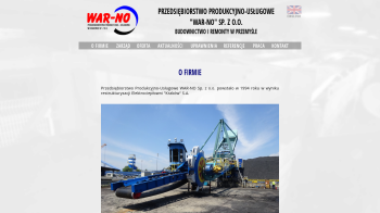 Przedsiębiorstwo Produkcyjno-Usługowe WAR-NO Sp  z o o_