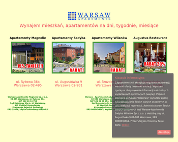 Warsaw-Apartaments Sp  z o o_