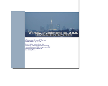Warsaw Investments Sp  z o o  - Biuro Sprzedaży_
