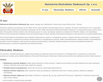 Wytwórnia Ekstraktów Słodowych Sp  z o o_