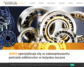WIKA Centrala Importowa Łożysk Tocznych_
