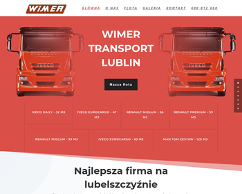 WIMER Przeprowadzki - Transport_