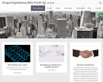 Grupa Kapitałowa BLITZ PROFIT Sp  z o o_