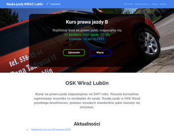 OSK Wiraż - Prawo jazdy w Lublinie_