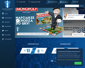 WISŁA Płock Sportowa SA_
