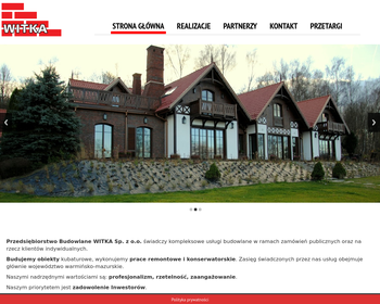 Witka  Przedsiębiorstwo budowlane  Krawczyk Krzysztof_
