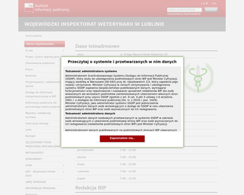 Wojewódzki Inspektorat Weterynarii w Lublinie - Powiatowy Inspektorat Weterynarii w Krasnymstawie_