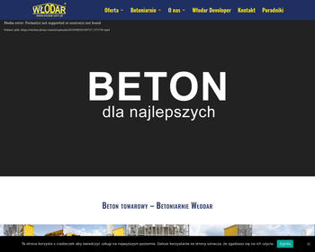 Włodar  Beton towarowy_ prefabrykaty  Producent