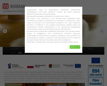 WODKAN Przedsiębiorstwo Wodociagów i Kanalizacji SA_