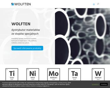 WOLFTEN s c  Metale i stopy metalu  Tytan_ wolfram