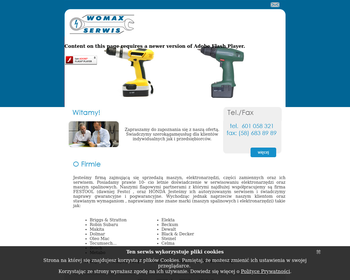 Womax-Serwis  Autoryzowany serwis Festool_ Honda