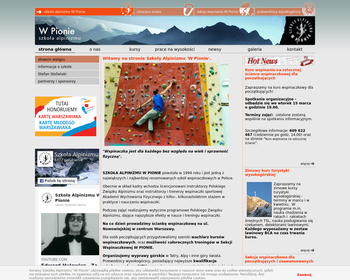 Szkola Alpinizmu W PIONIE - szkolenia wysokościowe_